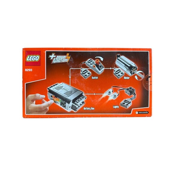 LEGO Technic Power Functions Motor Set 8293 Electric Motor Battery Box Kit New - Picture 2 of 6